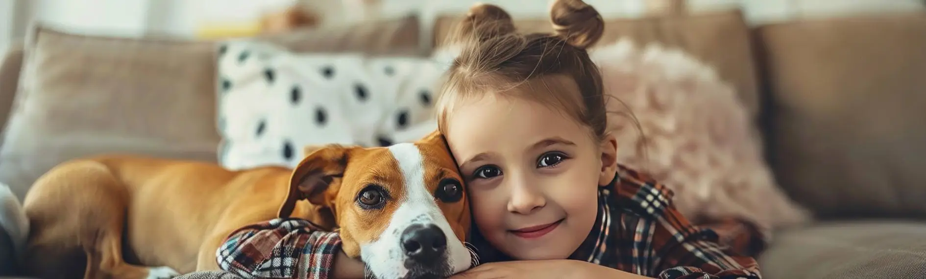 Person with dog